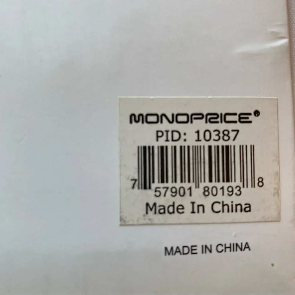 𝅺Monoprice Peel Keyboard Cover for MacBook Air Black Size 13